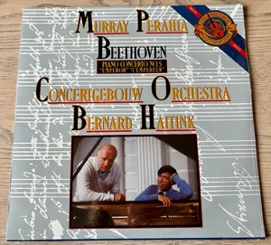 CBS M 42330 DIG BEETHOVEN PIANO CONCERTO 5 LP PERAHIA (1987 MINT SEALED HOLLAND - Picture 1 of 2