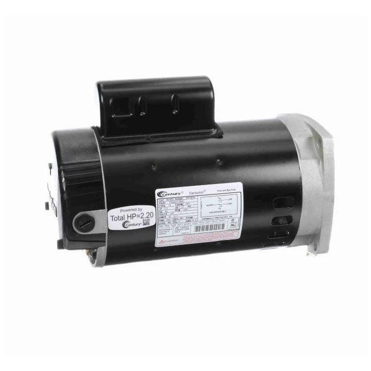Century Square Flange 2 HP Single Speed 2.2 THP Pool Motor Regal Beloit (B2855) - Image 1 of 1
