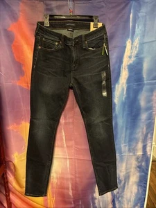 Aeropostale Herren Super Skinny Jeans Gr. 34x34 blau dunkle Waschung - Bild 1 von 13