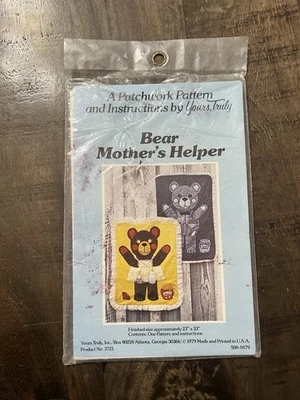 拼布图案熊母亲帮手  — 第 1/2 张图片