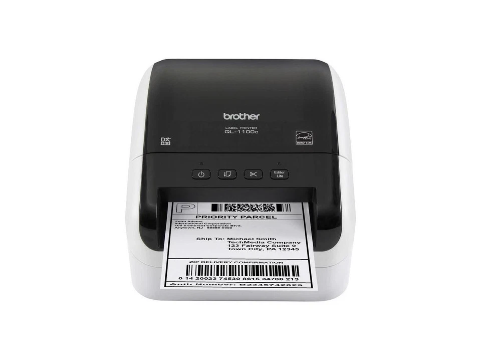 Brother QL-1100C Desktop Direct Thermal Printer Monochrome Label Print USB - Image 1 of 4