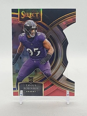 2023 Panini Select - Premier Level Tavius Robinson #114 Black & Red Prizm... - Image 1 of 2