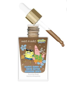 Bob Esponja Siempre Soleado en Bikini Parte Inferior Gotas Bronceadoras Wet n Wild - Imagen 1 de 10