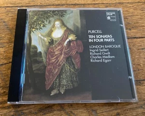 Purcell - Ten Sonatas in Four Parts 1697 - London Baroque - Seifert (CD, 1993) - Picture 1 of 3