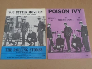 Rolling Stones - Lot of 2 music sheets - Picture 1 of 1
