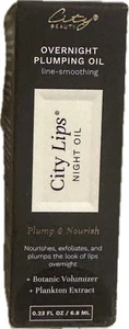 City Beauty Overnight Lip Oil. Smooth Lines & Nourish Lips - Picture 1 of 3
