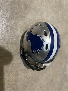 Riddell pocket pro football helmet Detroit Lions REVOLUTION style - Picture 1 of 6