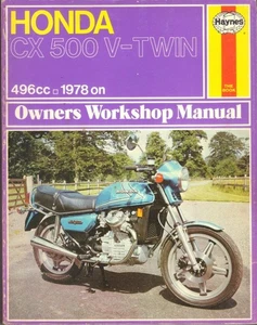 HONDA CX500 V-TWIN HAYNES OWNERS WORKSHOP MANUAL 1978-1979 - Picture 1 of 1