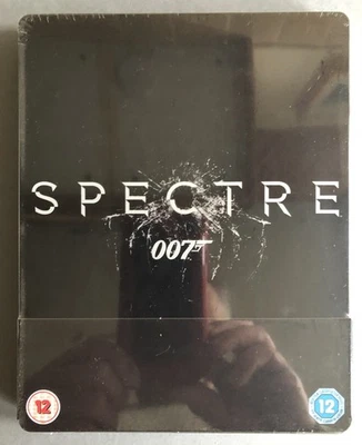JAMES BOND 007 : SPECTRE - UK EXCLUSIVE BLU RAY STEELBOOK - NEW & SEALED - Image 1 of 2