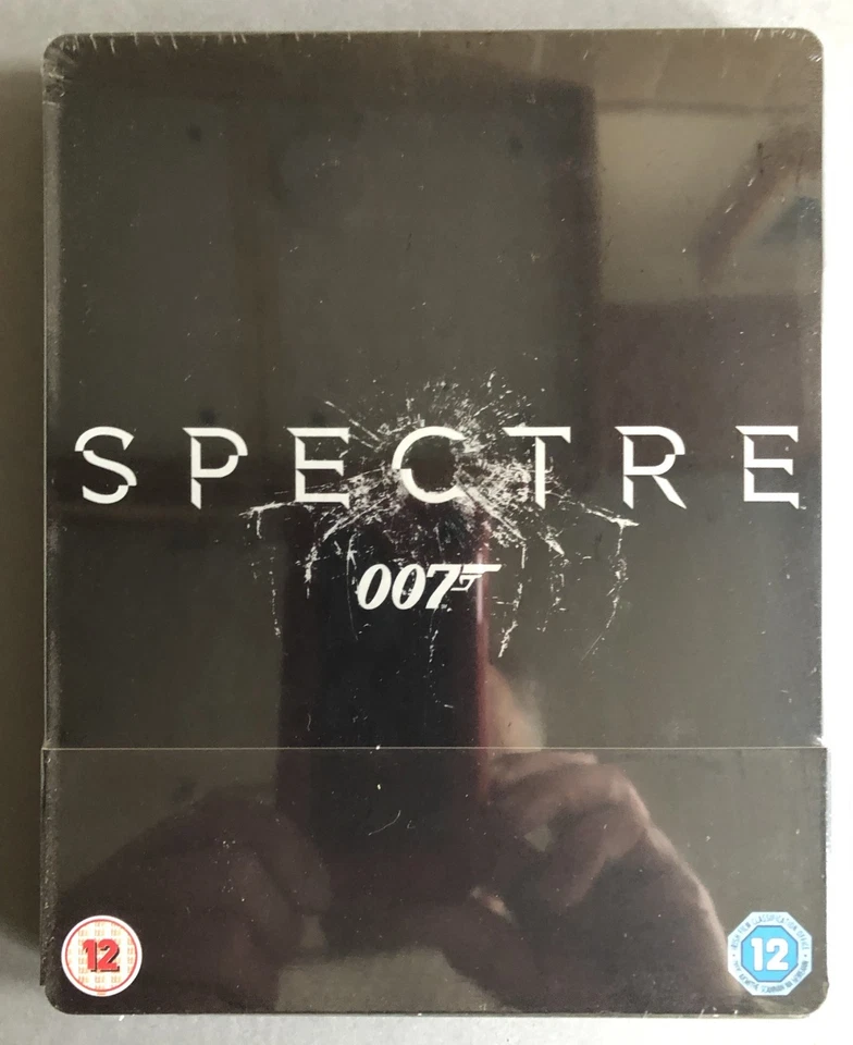 JAMES BOND 007 : SPECTRE - UK EXCLUSIVE BLU RAY STEELBOOK - NEW & SEALED - Image 1 of 2