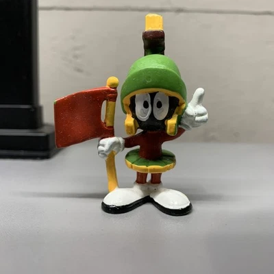 Marvin the Martian Red Flag Applause 1988 Warner Bros PVC Figure Looney Tunes - Image 1 of 4