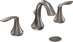 Moen T6420ORB Eva Two-Handle High Arc Bathroom Faucet Oil Rubbed Bronze No VAL - Picture 1 of 1