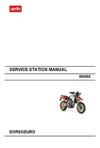 Aprilia Service Workshop Manual 2008 DORSODURO - Picture 1 of 12