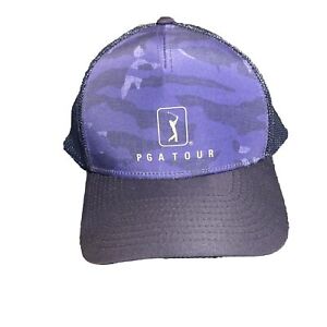 PGA Tour Trucker Hat Purple Camo