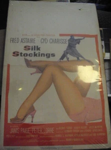 Silk Stockings movie poster 14 x 22 original Fred Astaire Cyd Charrise 1957 - Picture 1 of 7