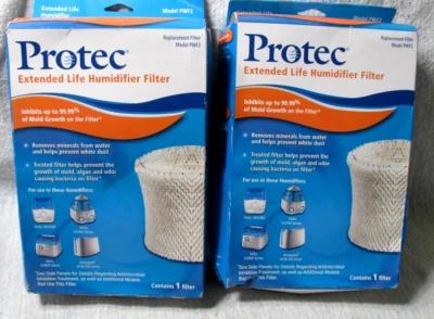 2 Protec Extended Life Humidifier Wicking Replacement Filter Cartridge PWF2"New" - Image 1 of 4