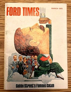 VINTAGE 'FORD TIMES' MAGAZINE - MARCH 1975 - RARE - Picture 1 of 3