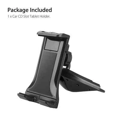 Universal CD Slot Phone Mount Holder Stand for 4"-12" iPad Phone Galaxy Tablet - Image 1 of 4