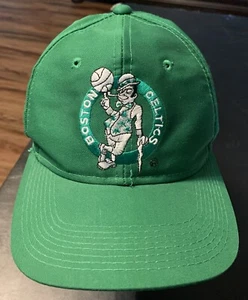 VINTAGE NWOT Boston Celtics Green Trucker Snap Back Hat Officially Licensed NBA - Picture 1 of 4