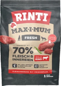 Rinti Max-i-mum Rind 1kg | Getreidefreies Trockenfutter für Hunde - Bild 1 von 1