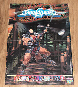 1999 Soulcalibur / Shadow Man Rare Poster 56x39cm Dreamcast Playstation 1 N64 