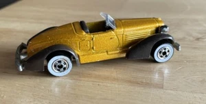Hot Wheels Auburn 852 1978 Hong Kong Gold Whitewalls Wheels Excellent Condition - Picture 1 of 5