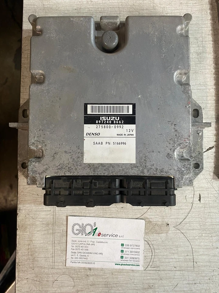 5166996 - 8972408662 - 2758000992 CENTRALINA MOTORE ORIGINALE SAAB 9-5 - Immagine 1 di 1