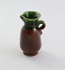 Jug Of Porcelain Enamel IN Miniature, 2 Colours Type Stoneware