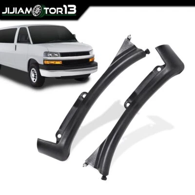 Fit For 96-23 GMC Savana 3500 2500 96-14 Savana 1500 Front Lower Fender Trim Set - Image 1 of 4