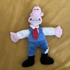 Vintage 1989 Original Wallace & Gromit Plush Soft Toy Dungarees 9? Born To Play