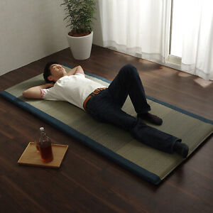 IKEHIKO Tatami Mattress Japanese rush grass 90×200 Twin Foldable Bed Futon 1372