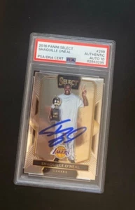 Panini Select #299 2016 Shaquille O'Neal autógrafo firmado PSA/ADN 10 - Imagen 1 de 2