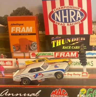 1969 CHEVROLET CAMARO J & E PISTONS NHRA FUNNY CAR MINT LOOSE - Image 1 of 4