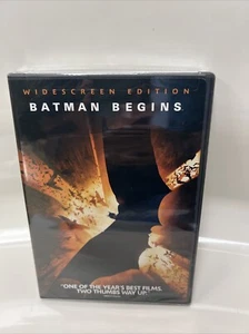 BATMAN BEGINS Widescreen DVD 2005 - CHRISTIAN BALE - NEW SEALED - Picture 1 of 3