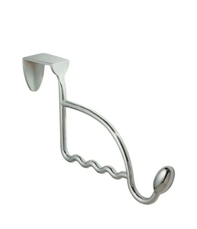 Gancho para ropa InterDesign mediano sobre la puerta 4-1/2 pulgadas L Metal 1 paquete Foto 1 de 1