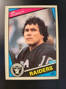 1984 Topps Jim Plunkett card #114