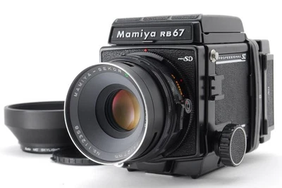READ [N MINT] Mamiya RB67 Pro SD Sekor C 127mm F3.8 Lens 120 Film Back JAPAN - Image 1 of 4