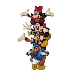 Disney character 3.5in Fridge Magnet Minnie Mickey Mouse Goofy Donald Duck B16 - Picture 1 of 5
