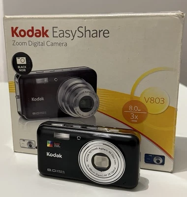 Kodak EasyShare V803 Digital Camera Compact Working Condition w/Accessories - Photo 1/4