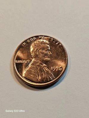 1976 NMM Lincoln Penny,DDO,Off-centered Strike,Cracks & Die Errors! - Image 1 of 4