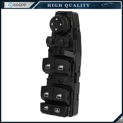 Power Window Switch For BMW 530i 2012-2013 3.0L 4.4L Hatchback Front Left F10 - Image 1 of 4