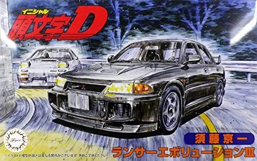 FUJIMI 1/24 INITIAL-D No.9 LANCER EVOLUTION III Kyoichi Sudo ISD9 F/S from JAPAN - Image 1 of 1
