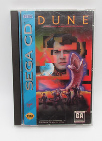 Sega CD - Dune (Sega CD, 1993) Complete w/ Reg Card - Authentic - Tested