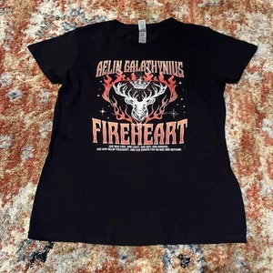 Camiseta para mujer Aelin Galathynius Throne of Glass Fireheart Gildan algodón mediano - Imagen 1 de 11