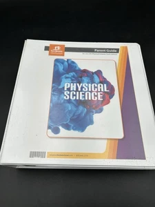 BJU press parent guide physical science sixth edition New With Binder - Imagen 1 de 6