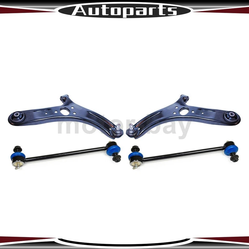 Brazo de control inferior delantero y rótula barra estabilizadora enlace para Kia Rio 2014 2013 2012 Foto 1 de 4