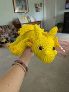 Handmade Crochet Inspired Andarna Fourth Wing "Dragon" - Picture 1 of 5