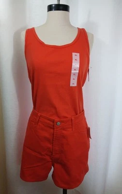 Nuevo con etiquetas Pantalones Cortos Acanalados Old Navy Naranja (XL) y Denim (16) Foto 1 de 4