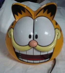 Vintage GARFIELD Sunbeam Electronic LED Digital Alarm Clock 887-99 COLLECTABLE - Picture 1 of 3