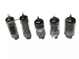 Tubi Aspirazione 12AX7 6AQ5A 5879 12AU7A 6X4 RCA GE Testato Funzionante - Foto 1 di 4